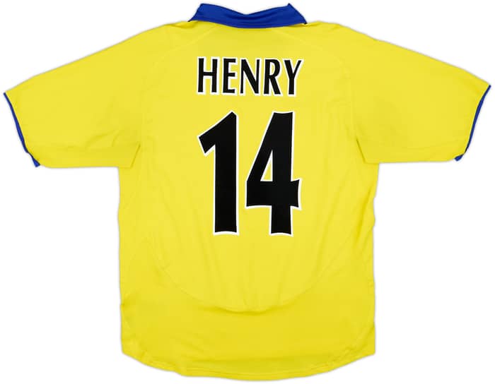 2003-05 Arsenal Away Shirt Henry #14 - 6/10 - (M)