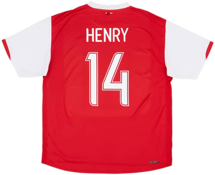 2006-08 Arsenal Camiseta Local Henry #14 - 6/10 - (XXL)