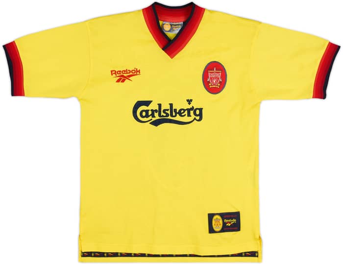 1997-99 Liverpool Away Shirt Fowler #9 - 8/10 - (Y)