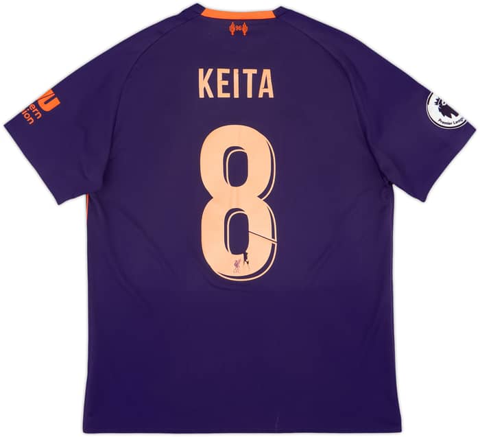 2018-19 Liverpool Away Shirt Keita #8 - 5/10 - (L)