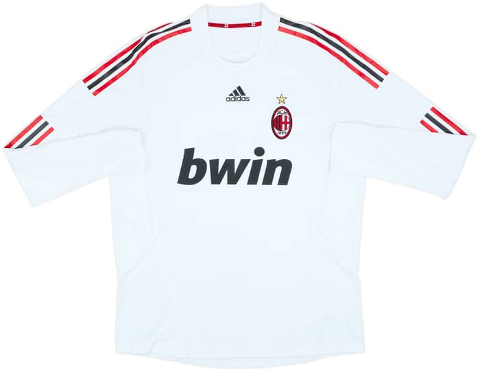 2008-09 AC Milan Player Issue Away L/S Shirt Beckham #32 - 7/10 - (XL)