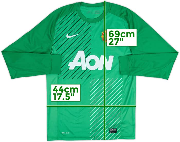 2013-14 Manchester United GK Shirt - 5/10 - (S)