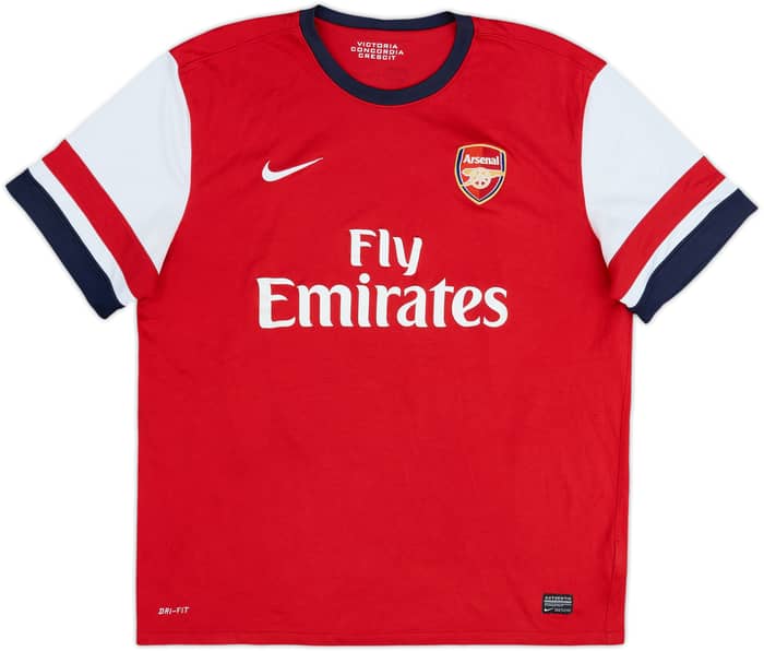 2012-14 Arsenal Home Shirt Ramsey #16 - 7/10 - (XL)