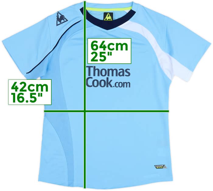 Camiseta de local del Manchester City 2008-09 - 8/10 - (Mujeres M)