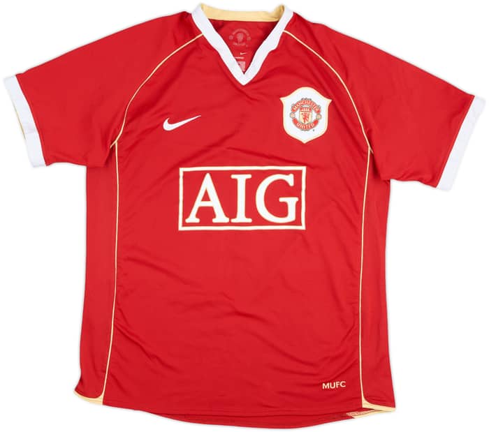 2006-07 Manchester United Camiseta Local Rooney #8 - 8/10 - (M)