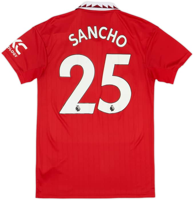 Camiseta de local del Manchester United 2022-23 Sancho #25 - 6/10 - (S)