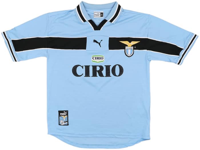 1998-00 Lazio Home Shirt Salas #9 - 7/10 - (XL)
