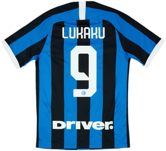 2019-20 Inter Milan Home Shirt Lukaku #9 - 8/10 - (S)