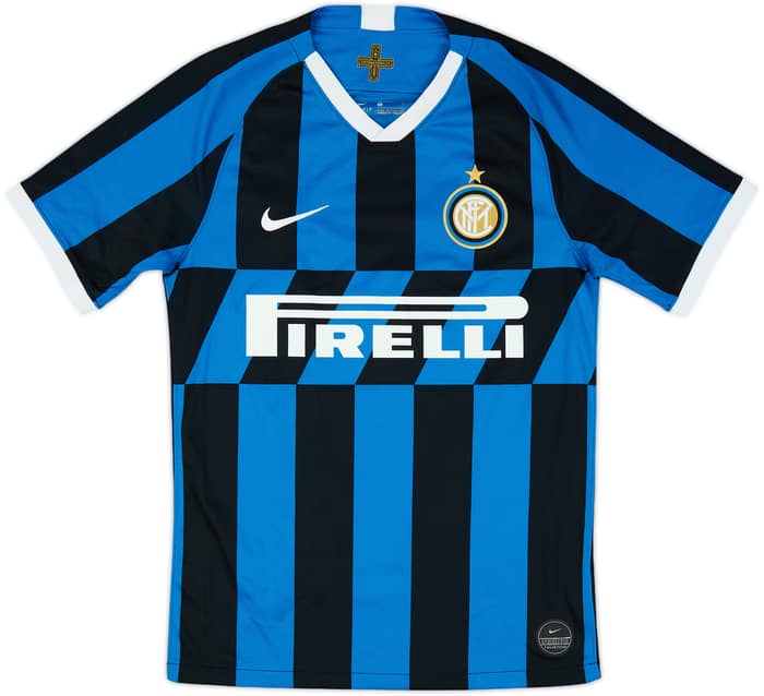 2019-20 Inter Milan Home Shirt Lukaku #9 - 8/10 - (S)