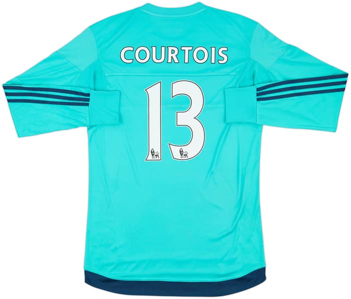 2015-16 Chelsea GK Shirt Courtois #13 - 7/10 - (M)