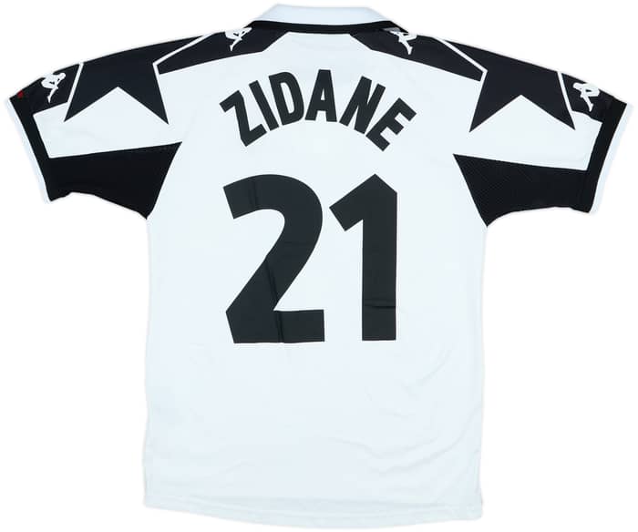 1998-99 Juventus Away Shirt Zidane #21 - 7/10 - (S)