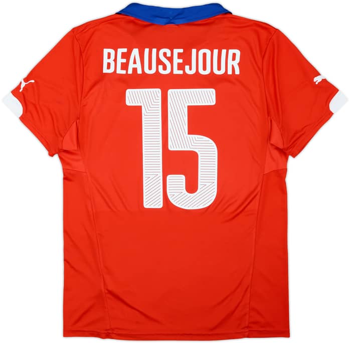 2014-15 Chile Home Shirt Beausejour #15 - 6/10 - (L)