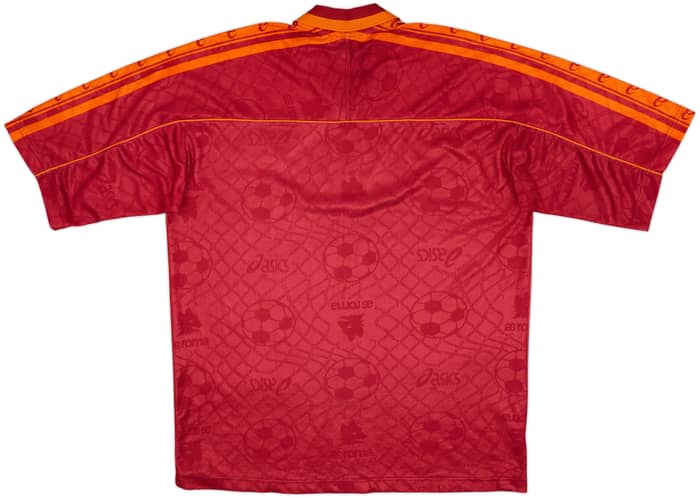 1995-96 Roma Home Shirt - 8/10 - (XL)