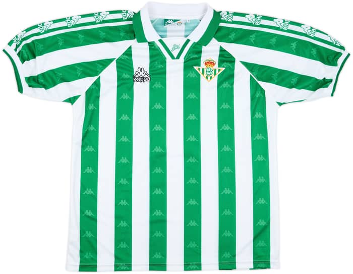 1995-97 Real Betis Home Shirt Alfonso #11 - 9/10 - (XL)