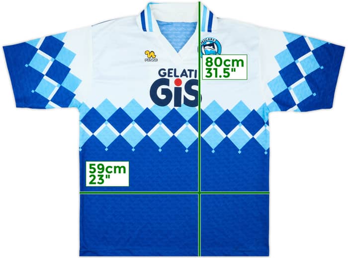 1992-93 Pescara Match Issue Away Shirt #11