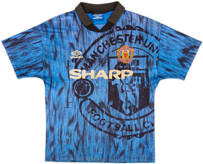 1992-93 Manchester United Away Shirt - 5/10 - (S)