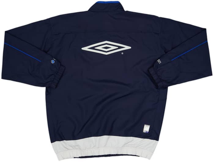 2001-03 Chelsea Umbro 1/2 Zip Track Jacket - 9/10 - (L)