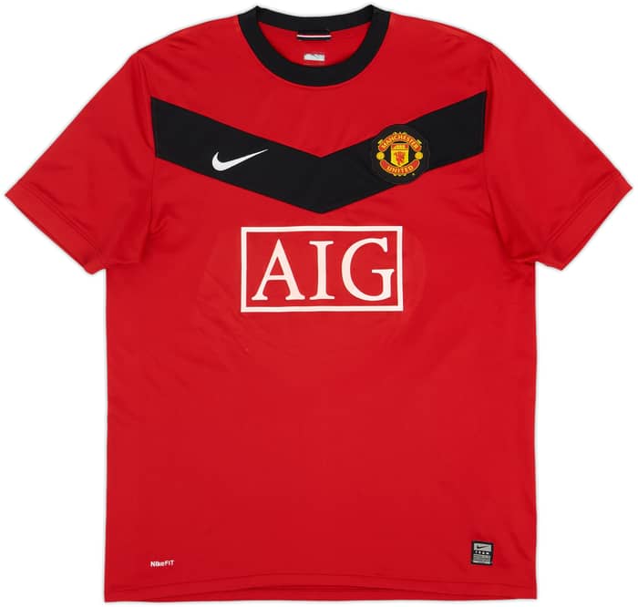 2009-10 Manchester United Home Shirt Rooney #10 - 6/10 - (L)