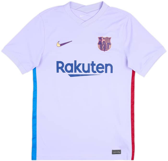 2021-22 Barcelona Away Shirt Pedri #16 - 8/10 - (S)