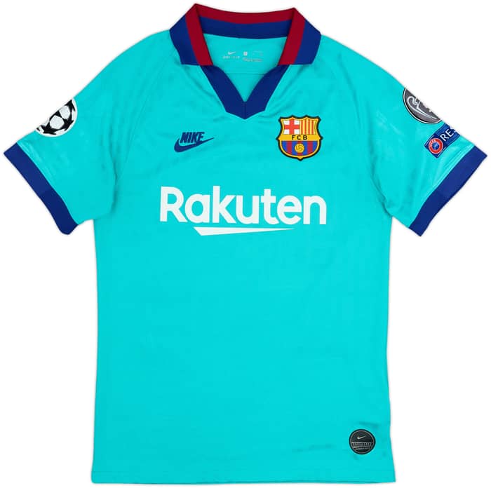 2019-20 Barcelona Tercera CL Camiseta Messi #10 - 7/10 - (S)