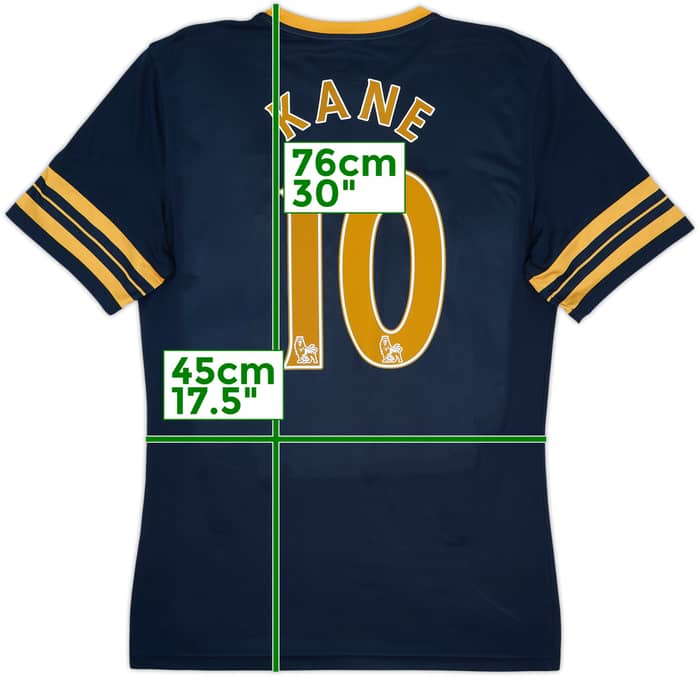 2016-17 Tottenham Away Shirt Kane #10 - 7/10 - (M)