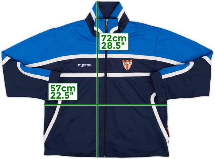 2001-02 Sevilla Joma Track Jacket - 8/10 - (S)