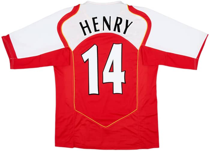 2004-05 Arsenal Home Shirt Henry #14 - 8/10 - (M)