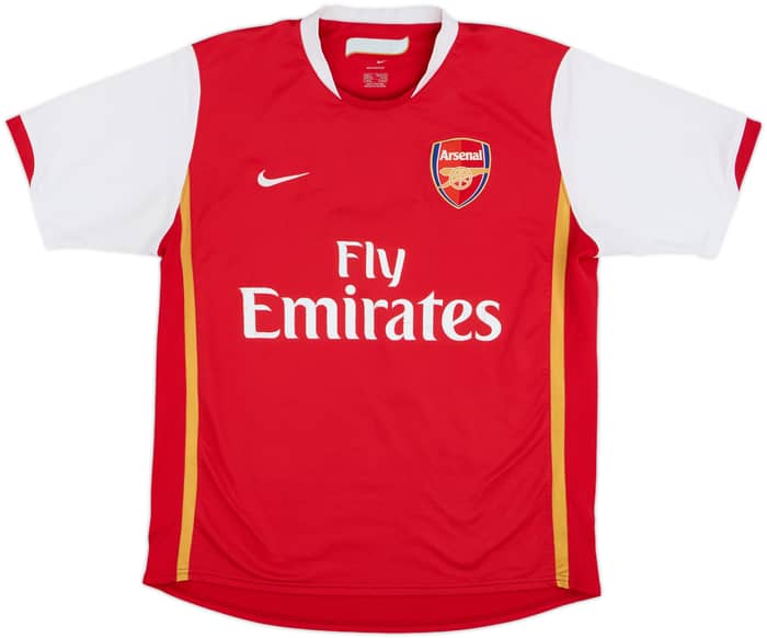 2006-08 Arsenal Home Shirt Rosicky #7 - 6/10 - (M)