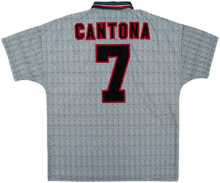 1995-96 Manchester United Camiseta de Visitante Cantona #7 - 8/10 - (XL)