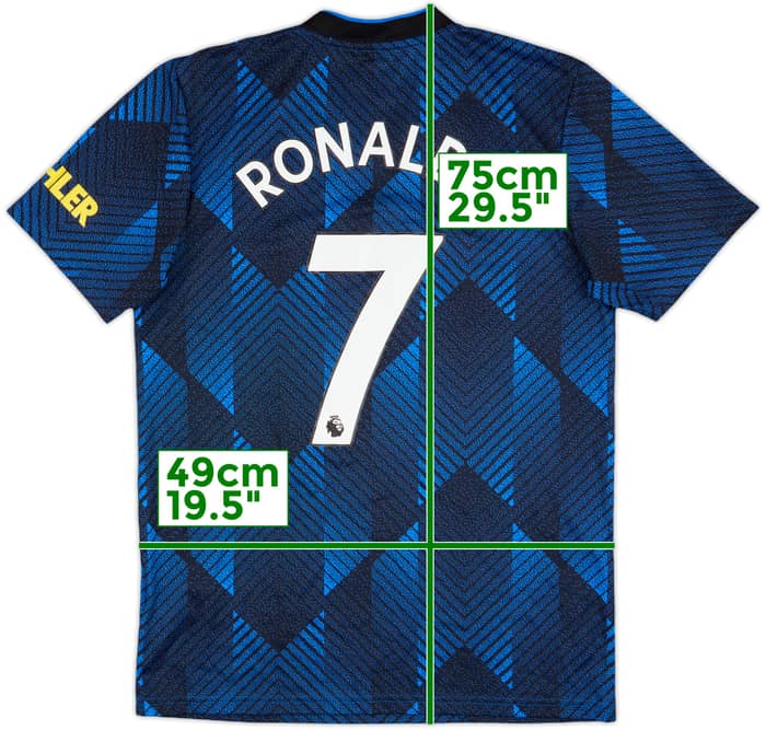 2021-22 Manchester United Third Shirt Ronaldo #7 - 9/10 - (M)