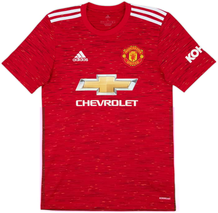 2020-21 Manchester United Home Shirt Pogba #6 - 9/10 - (S)