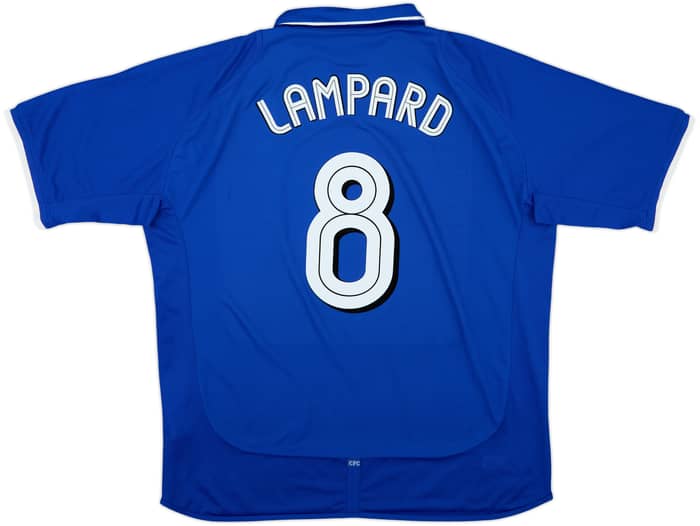 2001-03 Chelsea Home Shirt Lampard #8 - 8/10 - (XXL)