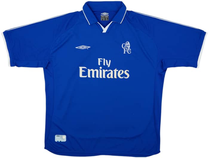 2001-03 Chelsea Home Shirt Lampard #8 - 8/10 - (XXL)
