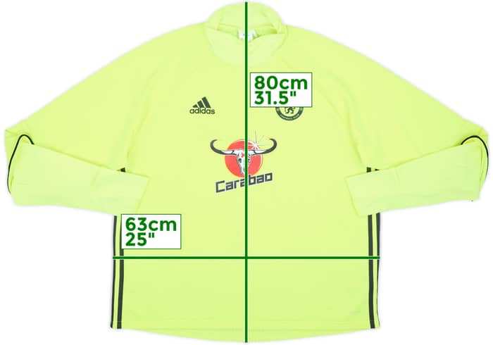 2016-17 Chelsea adidas Drill Top - 8/10 - (XL)