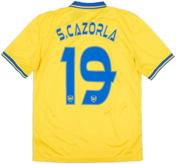 2013-14 Arsenal Visitante Camiseta S.Cazorla #19 - 8/10 - (M)