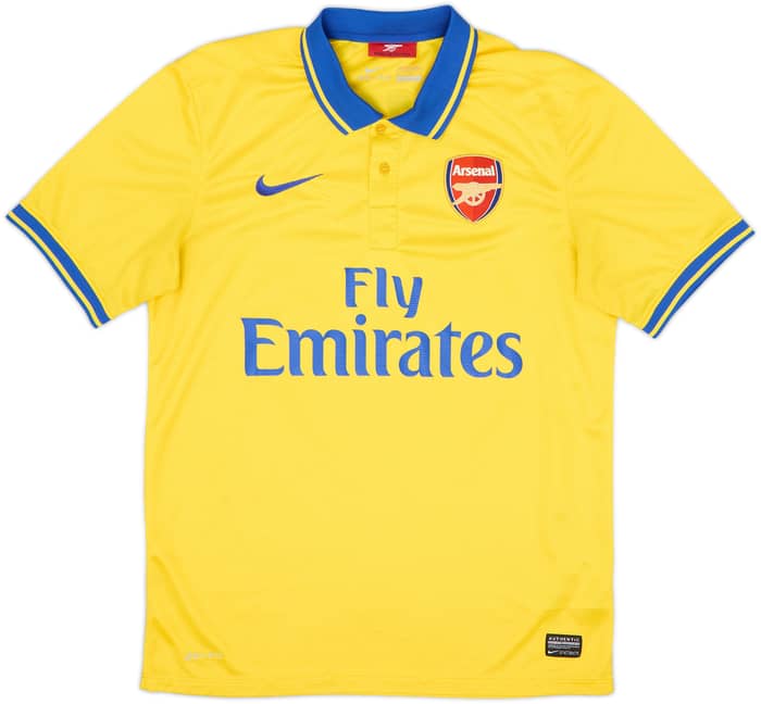 2013-14 Arsenal Visitante Camiseta S.Cazorla #19 - 8/10 - (M)