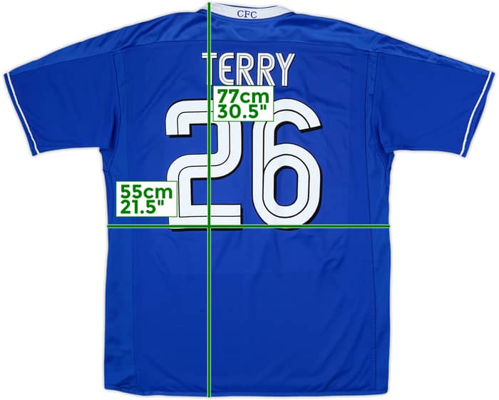 2003-05 Chelsea Camiseta Local Terry #26 - 5/10 - (L)