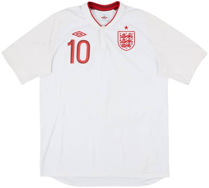 2012-13 England Home Shirt Rooney #10 - 5/10 - (L)
