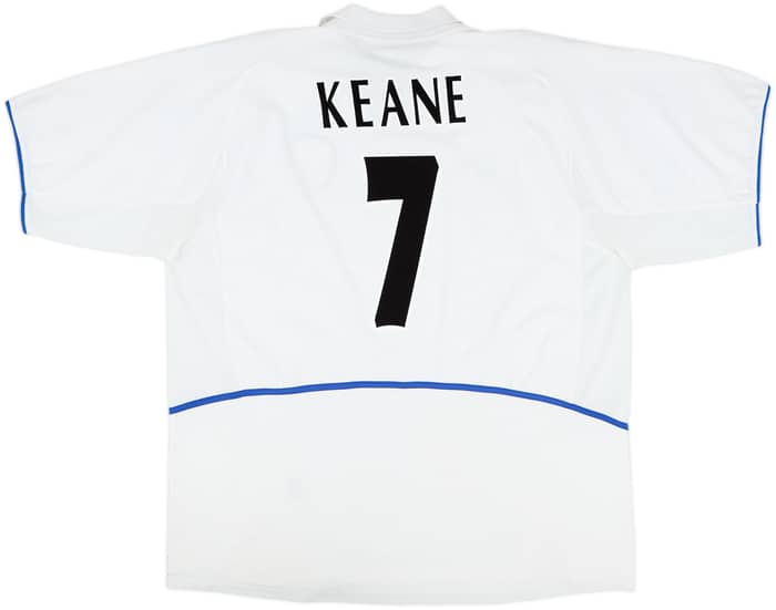 2002-03 Leeds United Home Shirt Keane #7 - 6/10 - (XXL)
