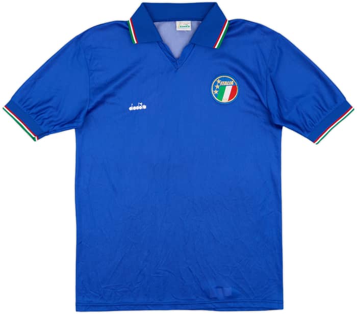 1986-90 Italy Home Shirt #9 - 5/10 - (L)