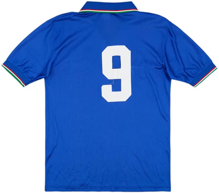 1986-90 Italy Home Shirt #9 - 5/10 - (L)
