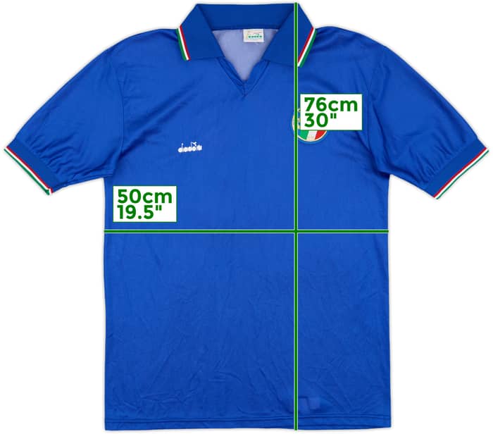 1986-90 Italy Home Shirt #9 - 5/10 - (L)