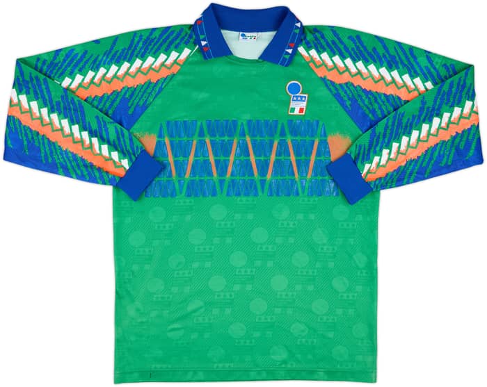 1994 Italy Match Issue GK Shirt #12