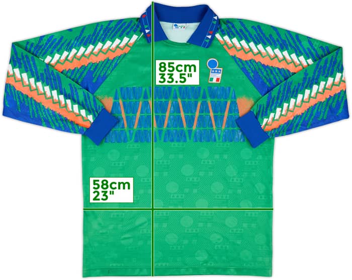 1994 Italy Match Issue GK Shirt #12
