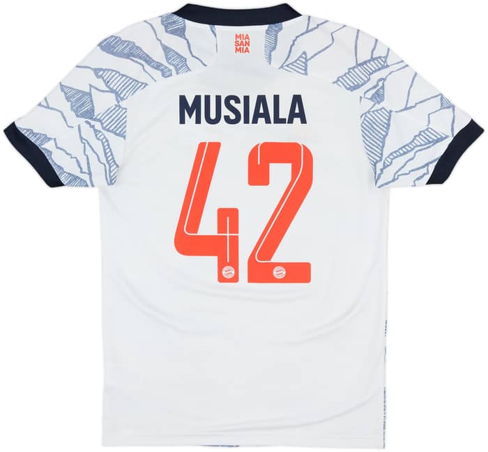 2021-22 Bayern Munich Third Shirt Musiala #42 - 8/10 - (S)