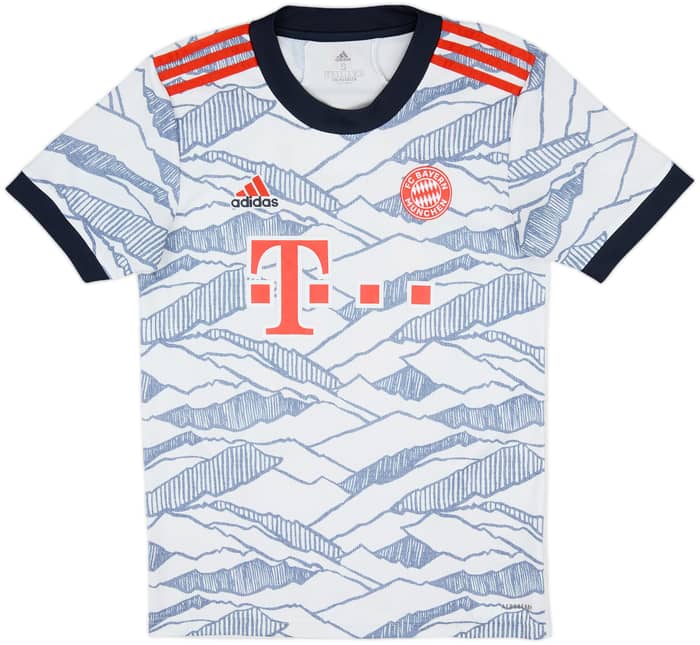 2021-22 Bayern Munich Third Shirt Musiala #42 - 8/10 - (S)