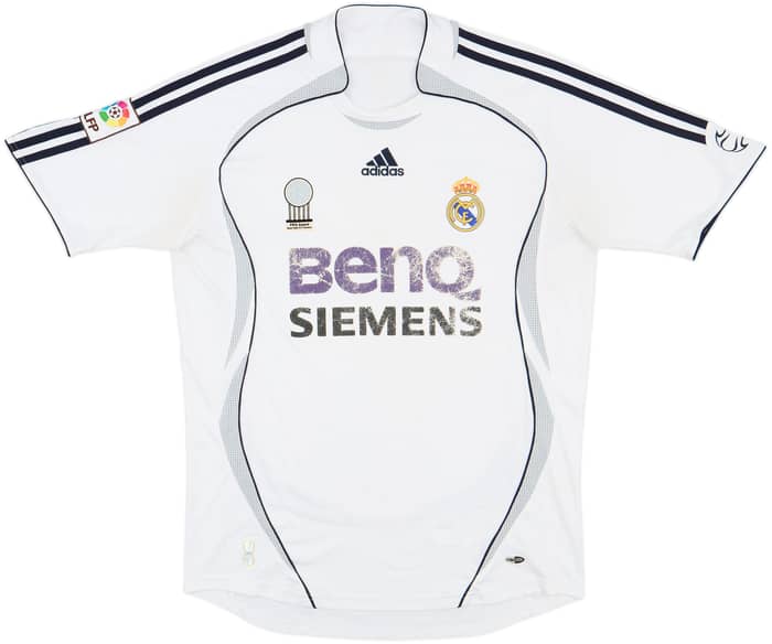 2006-07 Real Madrid Home Shirt - 5/10 - (M)