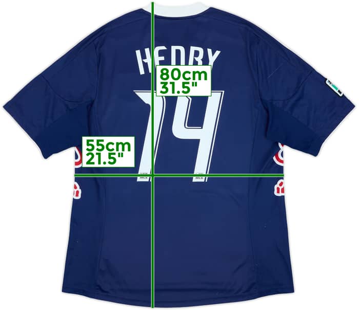 2012 New York Red Bulls Away Shirt Henry #14 - 6/10 - (XL)