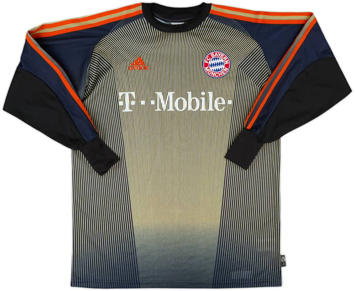 2003-04 Bayern Munich GK Shirt Kahn #1 - 7/10 - (S)