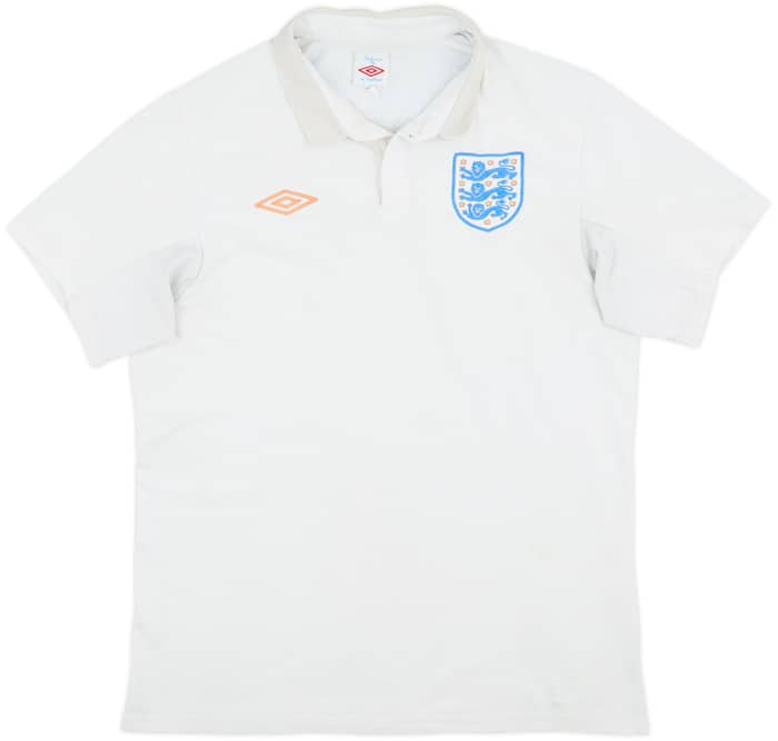 2009-10 England Home Shirt - 4/10 - (M)
